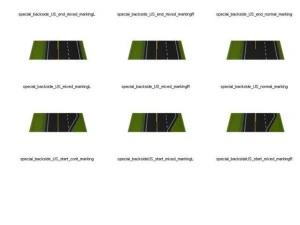 road elements 3D Model