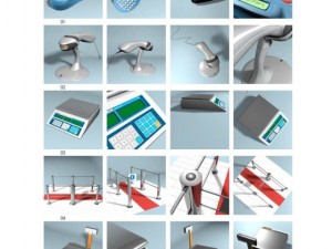 shop design 3D Model