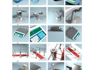 Ladengestaltung 3D Modell