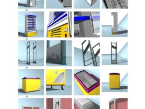 Ladengestaltung 3D Modell