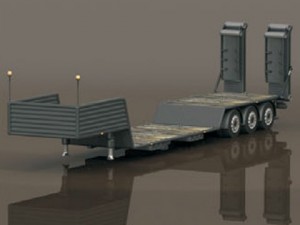 transport vehicles 3D 模型