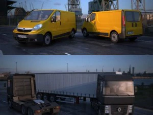 transport vehicles 3D Model