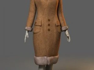 Kleidung und Schuhe 3D Modell