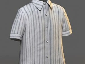 Kleidung und Schuhe 3D Modell