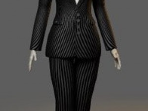 clothes and shoes Model 3D