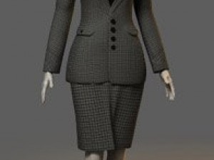 clothes and shoes Model 3D