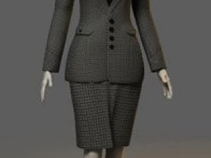 Kleidung und Schuhe 3D Modell