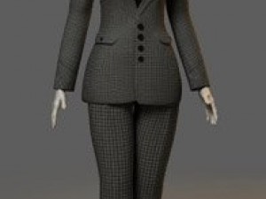 clothes and shoes Model 3D