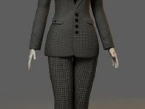 Kleidung und Schuhe 3D Modell