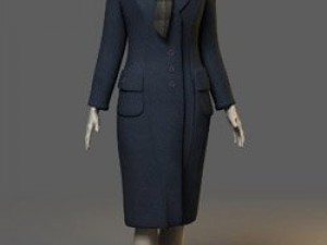 clothes and shoes Model 3D