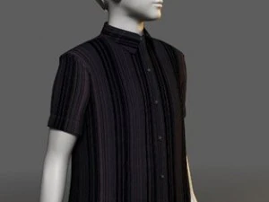 Kleidung und Schuhe 3D Modell