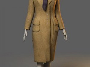clothes and shoes Model 3D