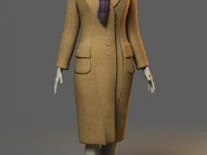 Kleidung und Schuhe 3D Modell