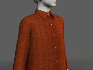 Kleidung und Schuhe 3D Modell