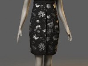 clothes and shoes Model 3D