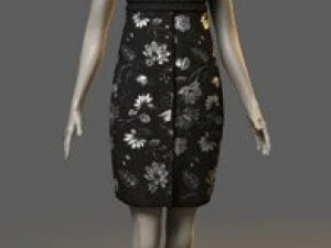 Kleidung und Schuhe 3D Modell