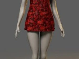 Kleidung und Schuhe 3D Modell