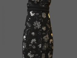 clothes and shoes Model 3D