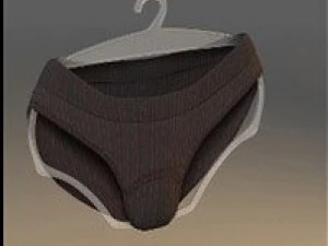 Kleidung und Schuhe 3D Modell