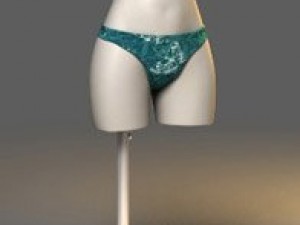 clothes and shoes Model 3D