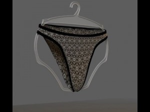 clothes and shoes Model 3D