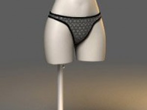 clothes and shoes Model 3D