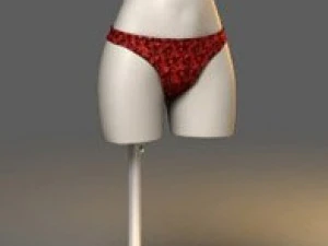 Kleidung und Schuhe 3D Modell