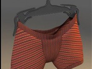 clothes and shoes Model 3D