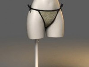 clothes and shoes Model 3D