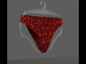 Kleidung und Schuhe 3D Modell