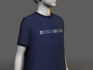 Kleidung und Schuhe 3D Modell