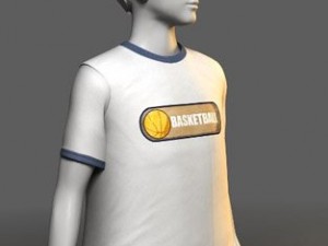 clothes and shoes Model 3D
