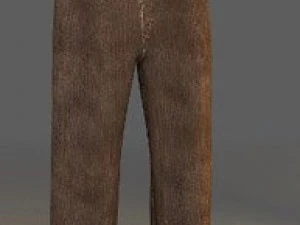 Kleidung und Schuhe 3D Modell