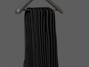 clothes and shoes Model 3D