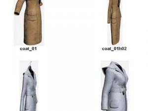clothes and shoes Model 3D