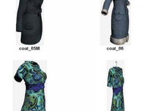 clothes and shoes Model 3D
