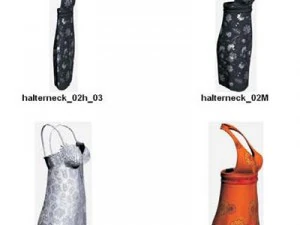 Kleidung und Schuhe 3D Modell