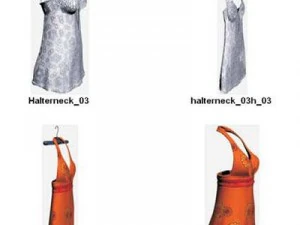 Kleidung und Schuhe 3D Modell