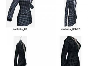 clothes and shoes Model 3D