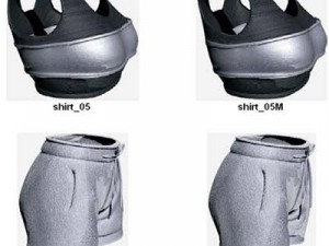 clothes and shoes Model 3D