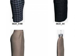 clothes and shoes Model 3D