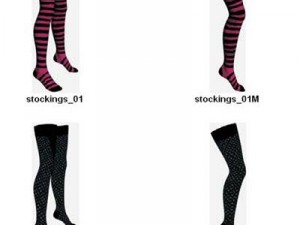clothes and shoes Model 3D