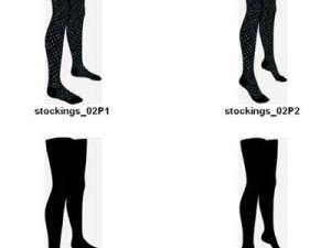 clothes and shoes Model 3D
