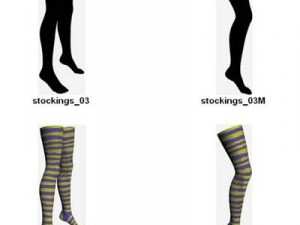 clothes and shoes Model 3D