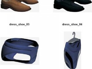 clothes and shoes Model 3D