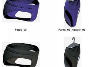 clothes and shoes Model 3D