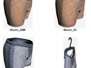 clothes and shoes Model 3D