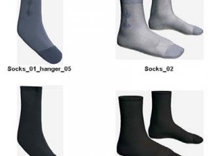 clothes and shoes Model 3D