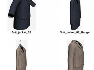 clothes and shoes Model 3D