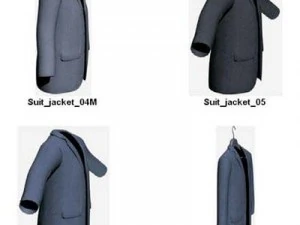 Kleidung und Schuhe 3D Modell